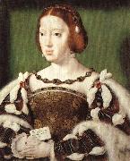 Joos van cleve Portrait of Eleonora, Queen of France Spain oil painting artist